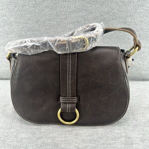 CONNECTIONS - Brown Vegan Leather Purse Handbag  PU3
